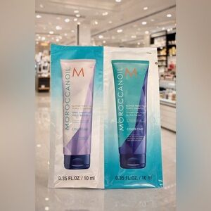 🦋 Moroccan oil Blonde Perfecting Purple Shampoo & Conditioner 10 ml each